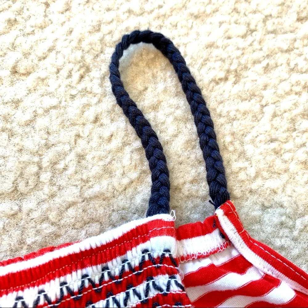OSH KOSH B’GOSH Striped Drop Waist Dress—SZ. 6